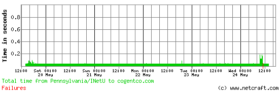 Cogent web site performance